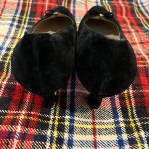 Classic Suede Ferragamo Pumps